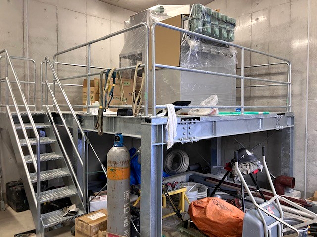 製缶板金_水処理設備架台階段カバー等_05