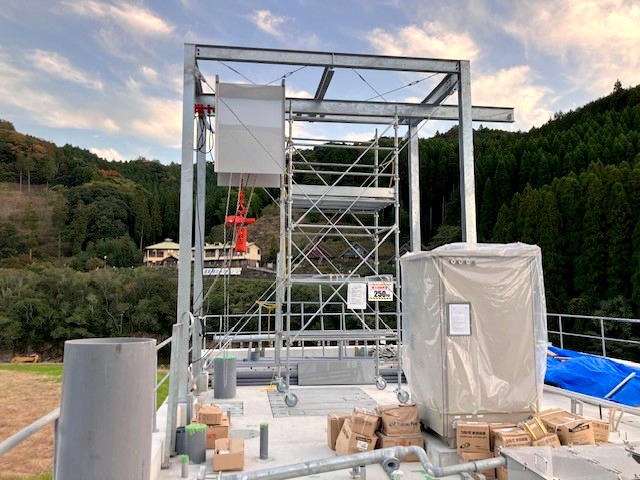 製缶板金_水処理設備架台階段カバー等_09